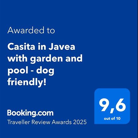 Casita In Javea With Garden And Pool - Dog Friendly! Jávea Exterior foto